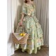 Miss Point Cat Rose Tea Multi-Tier Pleated Underskirt(Reservation/2 Colours/Full Payment Without Shipping)
